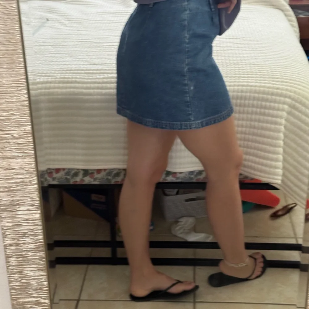 Vtg Xhilaration‎ Denim Mini Skirt